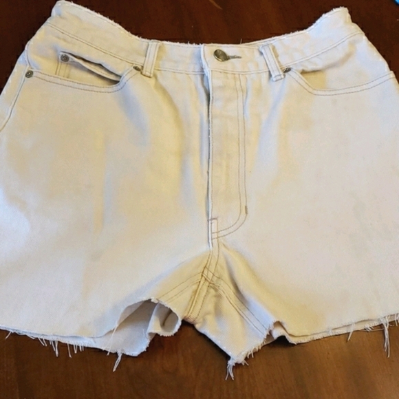 VINTAGE BANG BANG High Rise Cut Off Jean Shorts - Picture 16 of 16